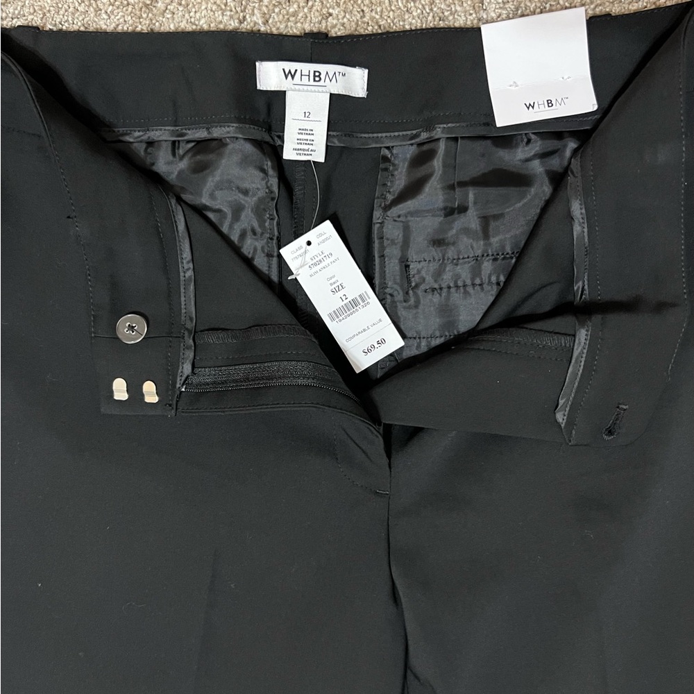 NWT White House Black Market Pants in Size 12